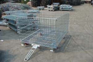 with rod storage cage-mesh cage-wrie basket